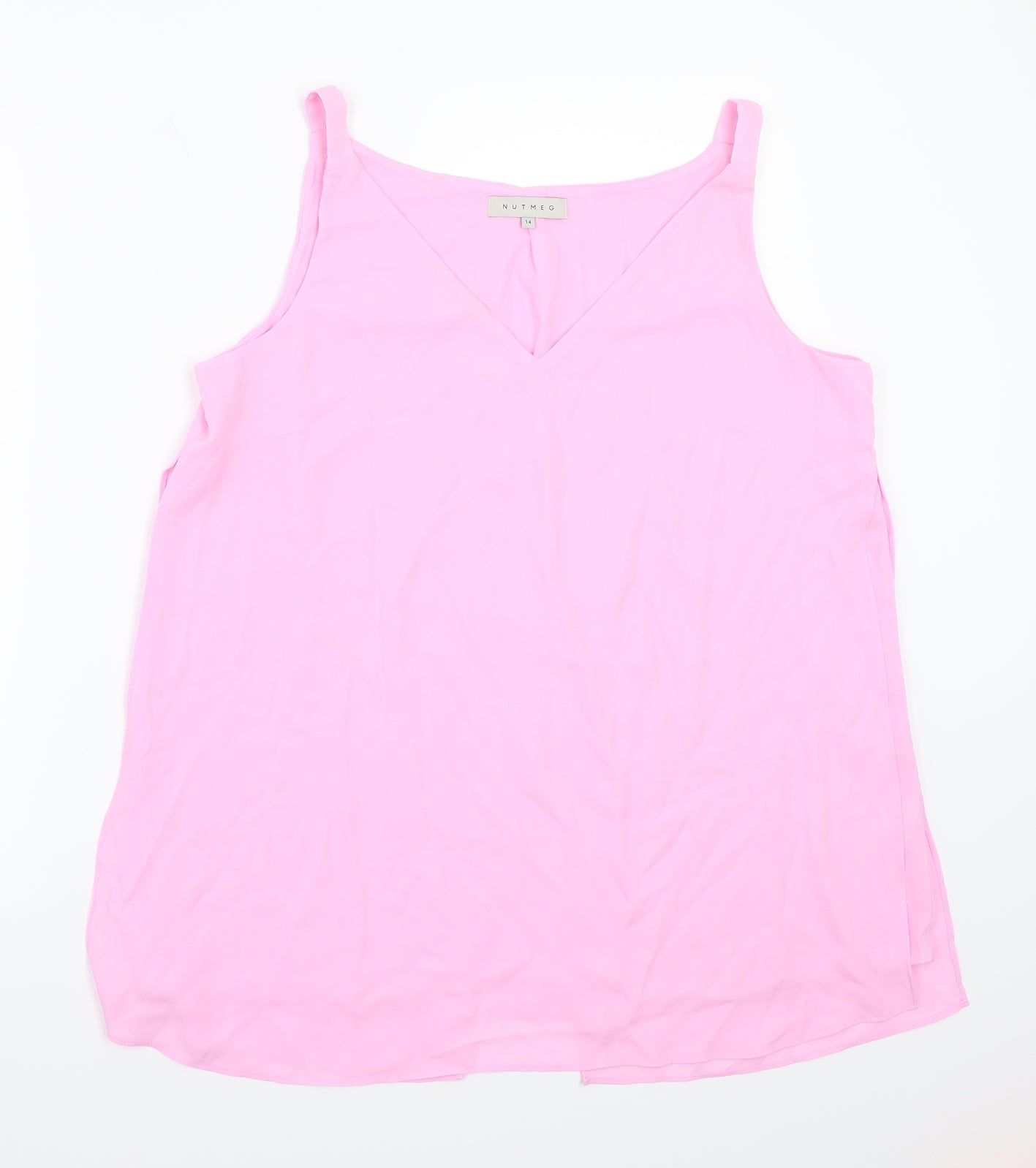 Nutmeg  Womens Pink   Basic Tank Size 14