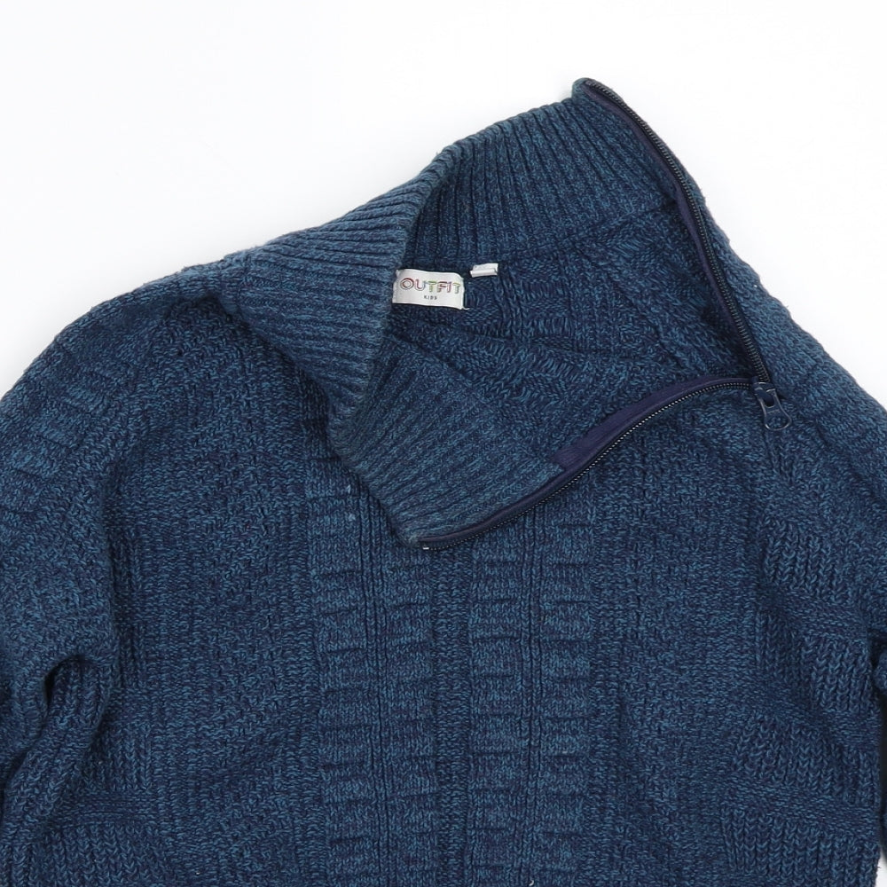 Outfit Boys Blue   Pullover Jumper Size 9 Years