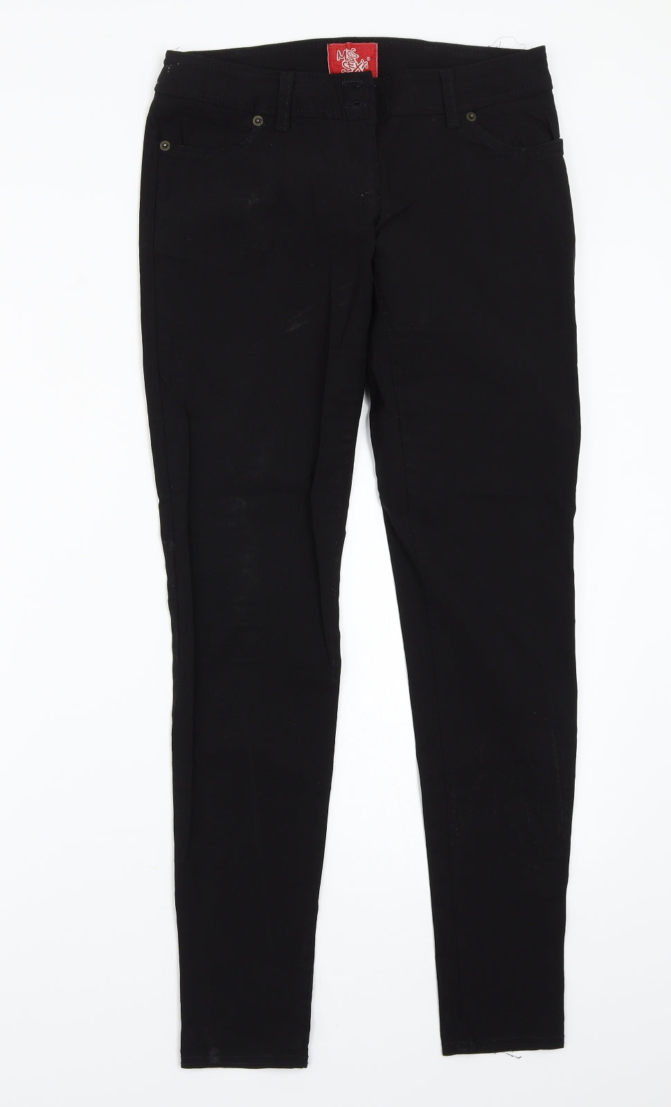 Miss sexy Womens Black   Trousers  Size 10 L28 in