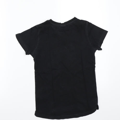 NEXT Boys Black   Basic T-Shirt Size 7 Years