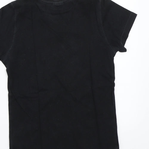 NEXT Boys Black   Basic T-Shirt Size 7 Years