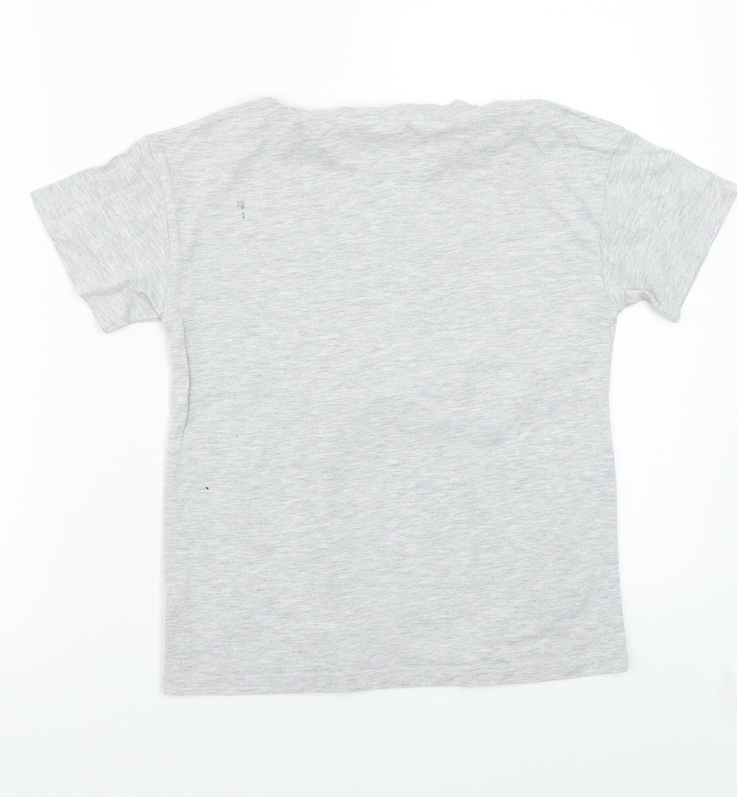 George Girls Grey   Basic T-Shirt Size 9-10 Years
