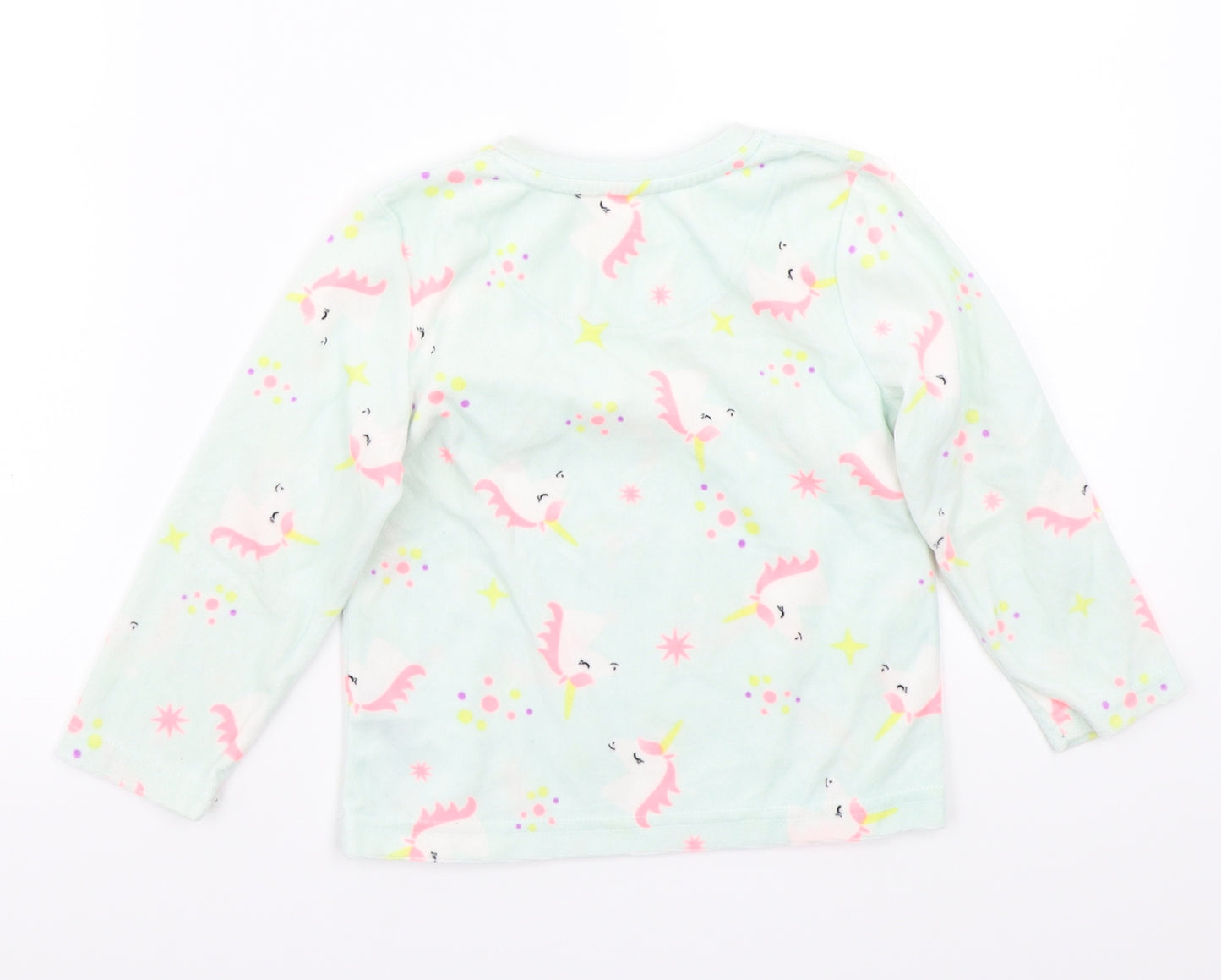 Primark Girls Green   Pullover Jumper Size 3-4 Years