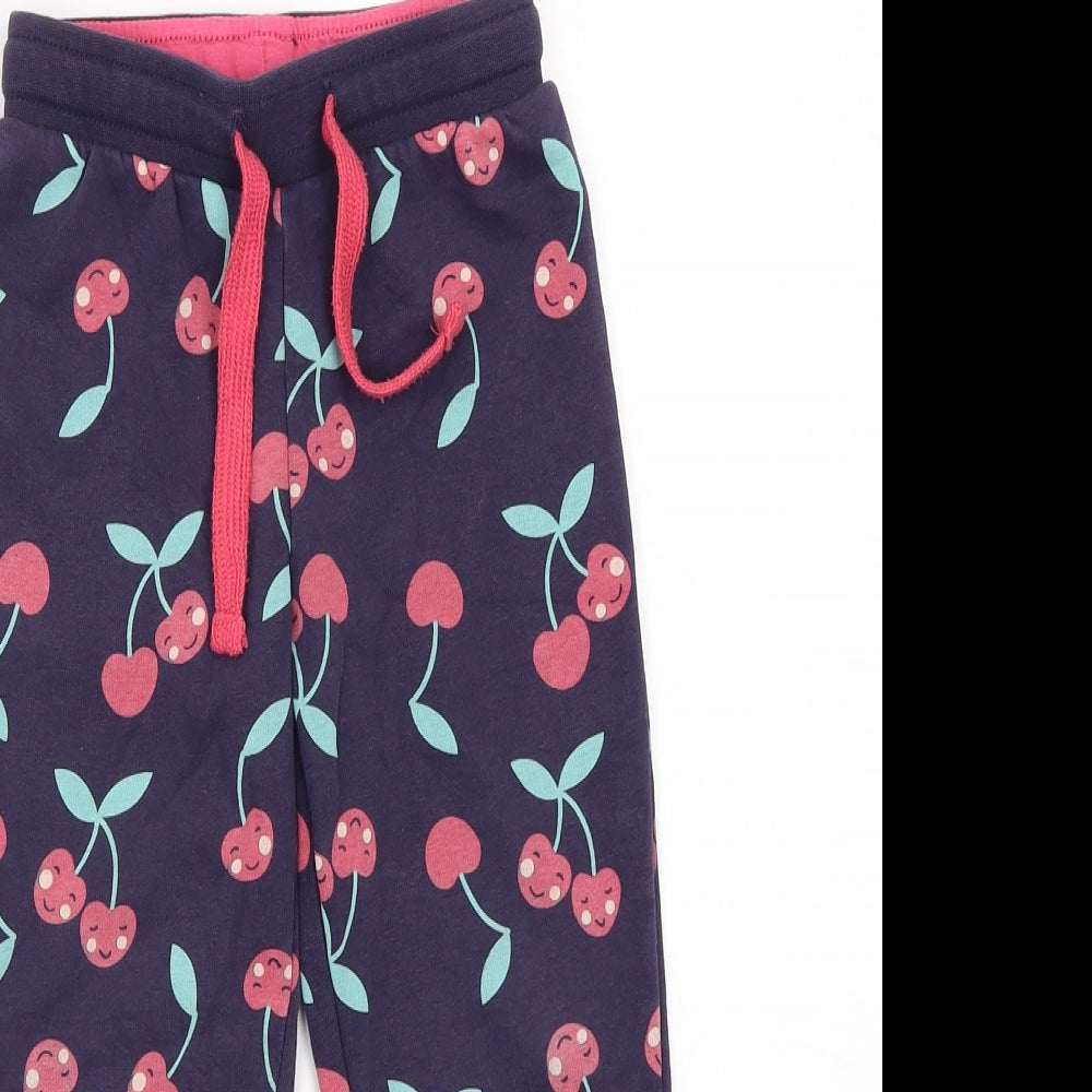 Lupilu Girls Blue   Sweatpants Trousers Size 4-5 Years