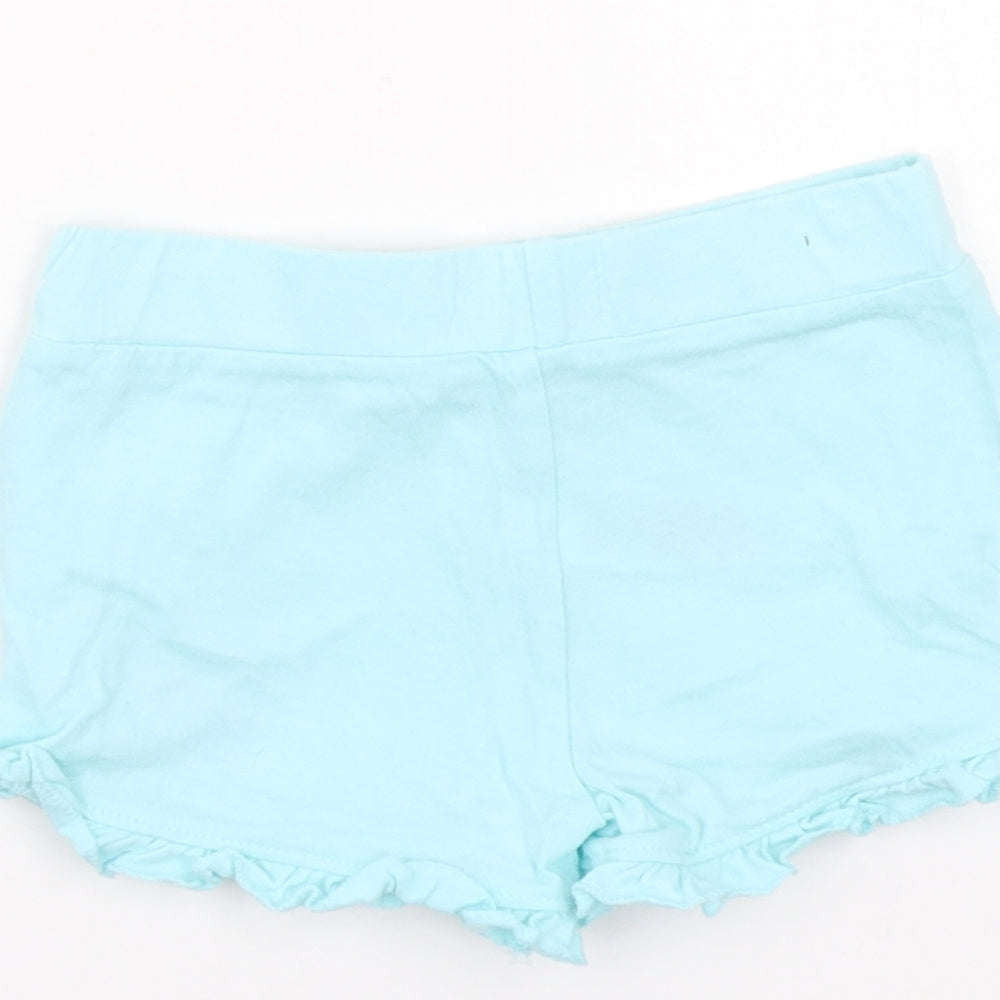 Primark Girls Blue   Bermuda Shorts Size 3-4 Years