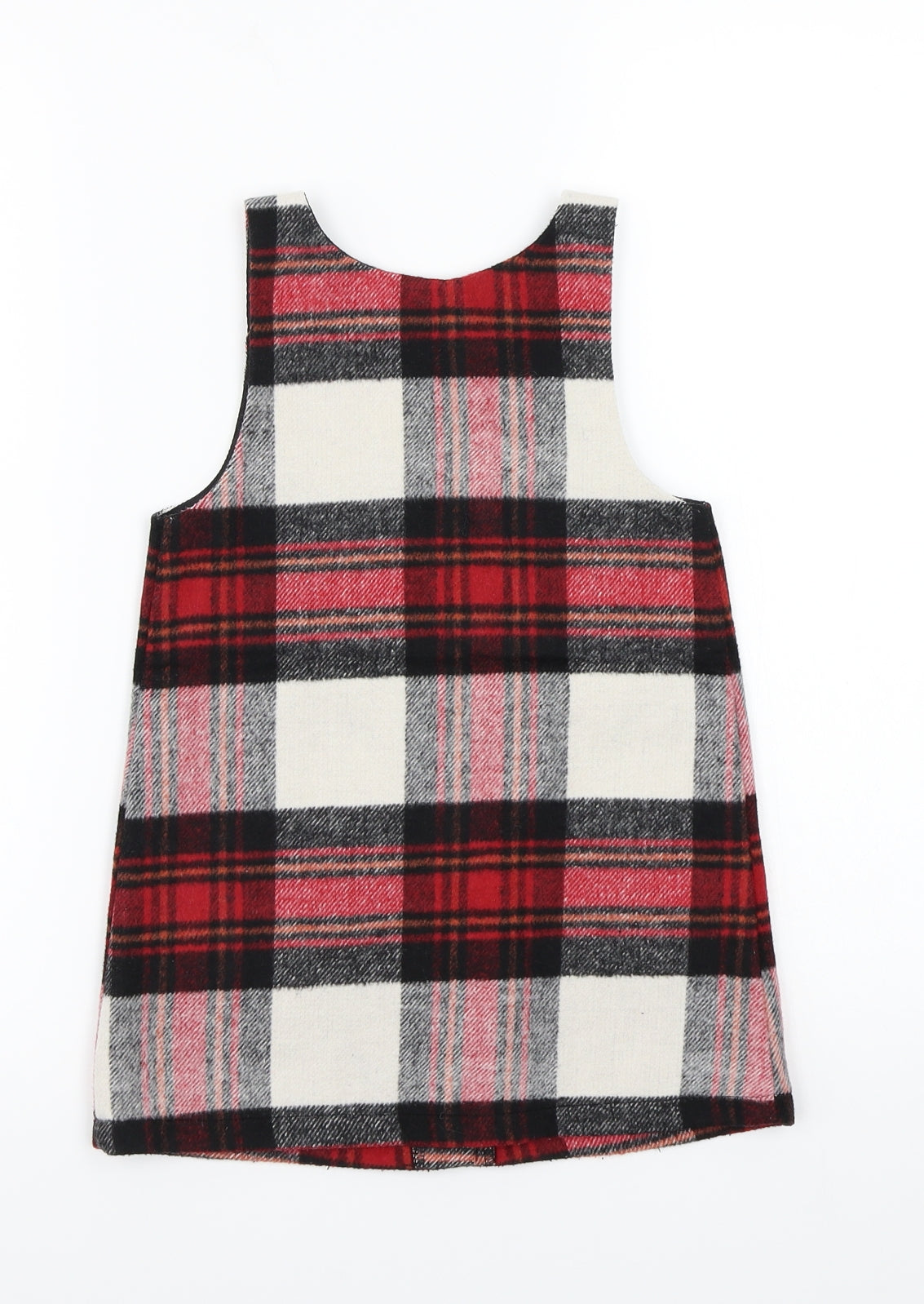 F&F Girls Red Check  A-Line  Size 3-4 Years