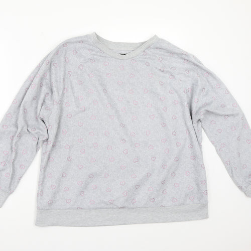 F&F Womens Grey   Pullover Jumper Size L