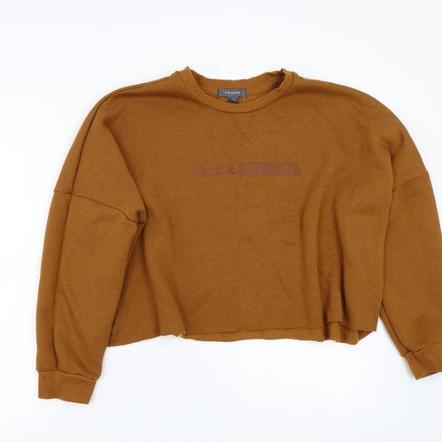 Primark Womens Brown   Pullover Jumper Size L