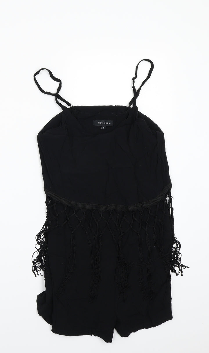Newlook Womens Black   Playsuit One-Piece Size 8