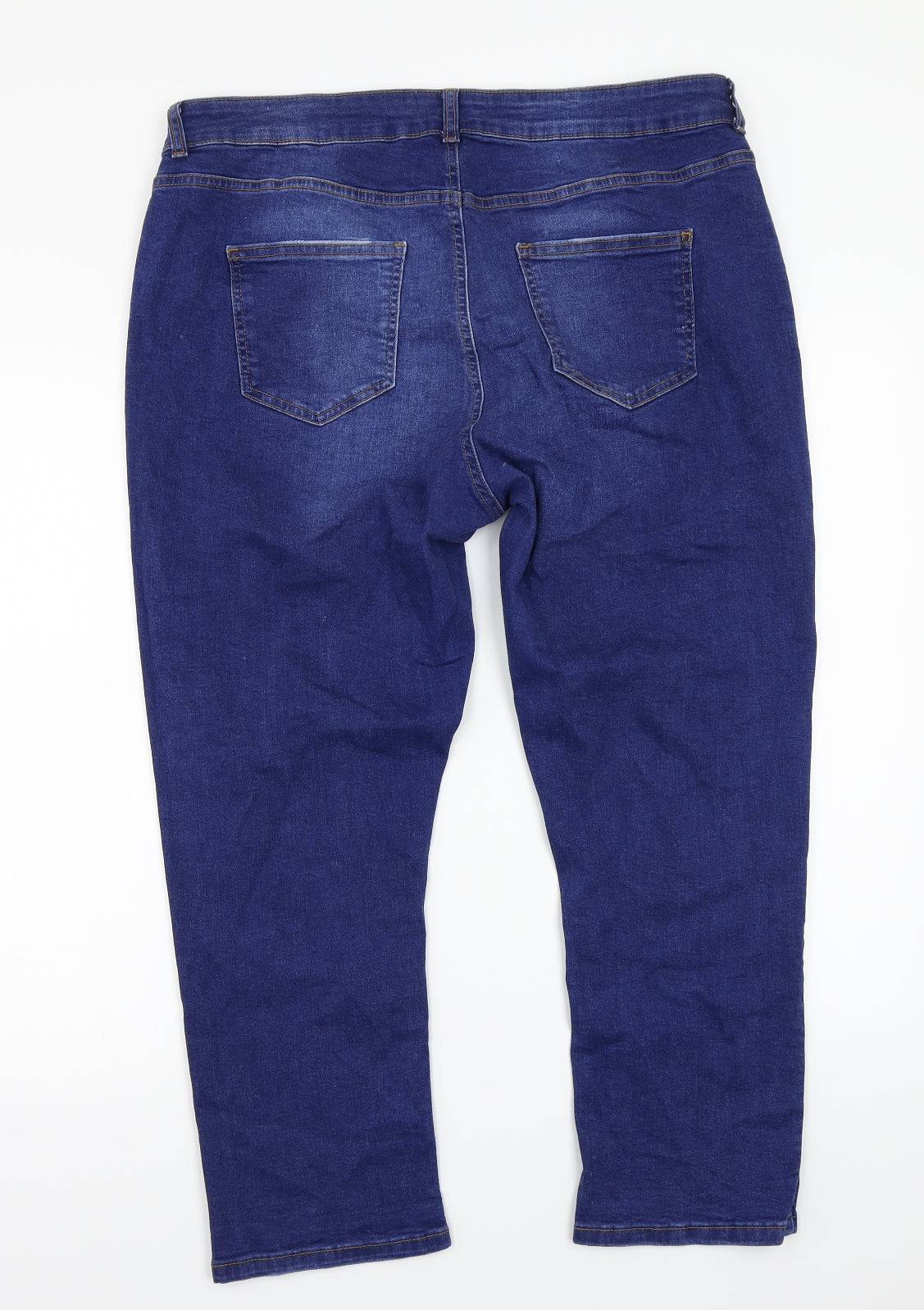 Dorothy Perkins Womens Blue   Straight Jeans Size 18 L24 in