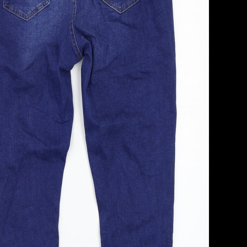 Dorothy Perkins Womens Blue   Straight Jeans Size 18 L24 in