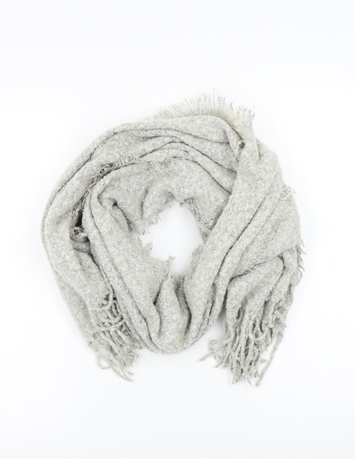 Preworn Womens Grey    Scarf