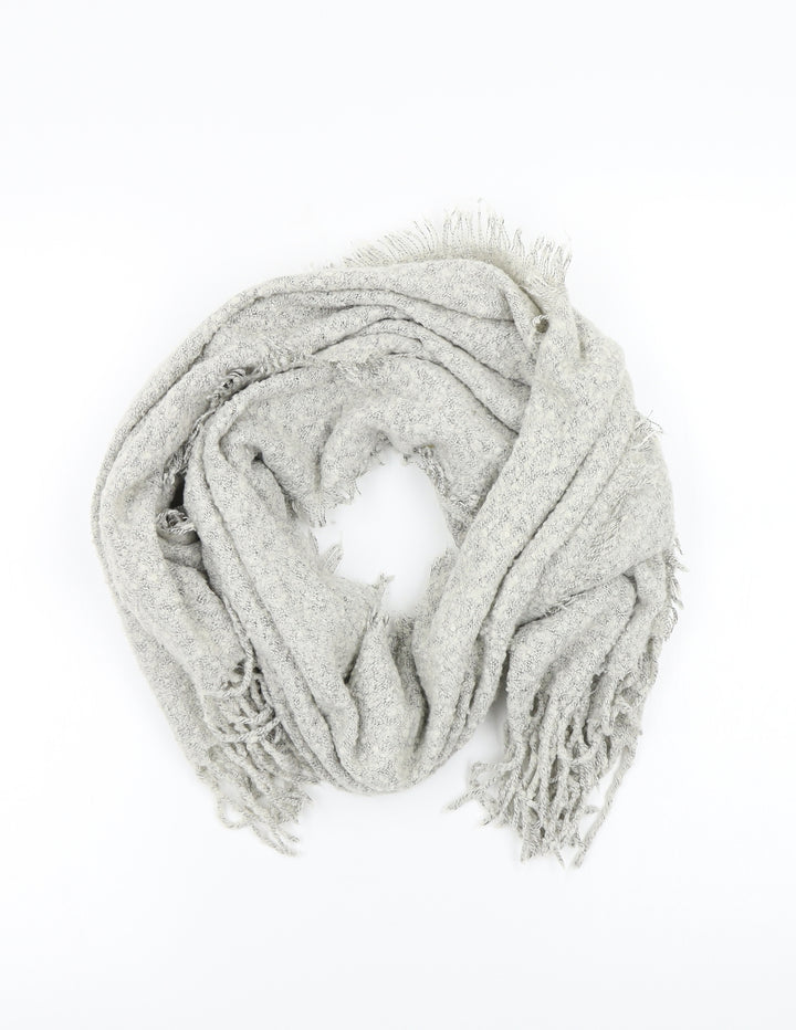 Preworn Womens Grey    Scarf