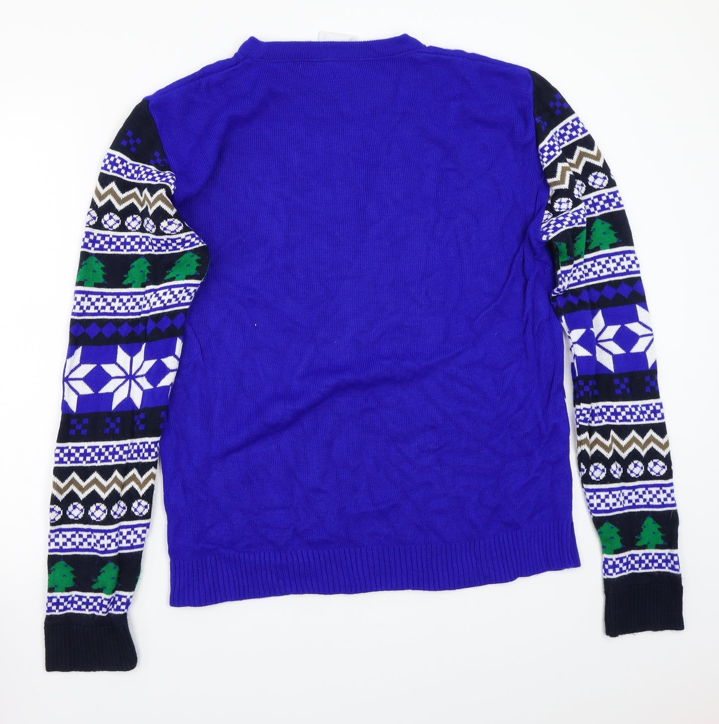 wigan fc Mens Blue   Pullover Jumper Size M  - Christmas