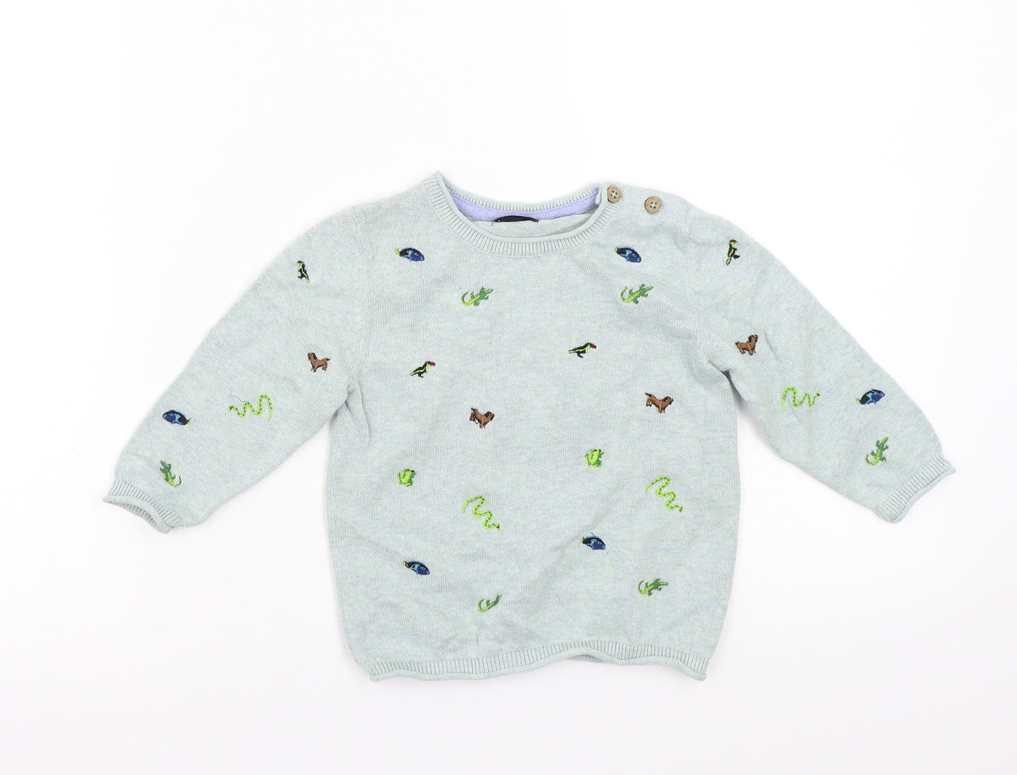 NEXT Baby Blue   Pullover Jumper Size 12-18 Months