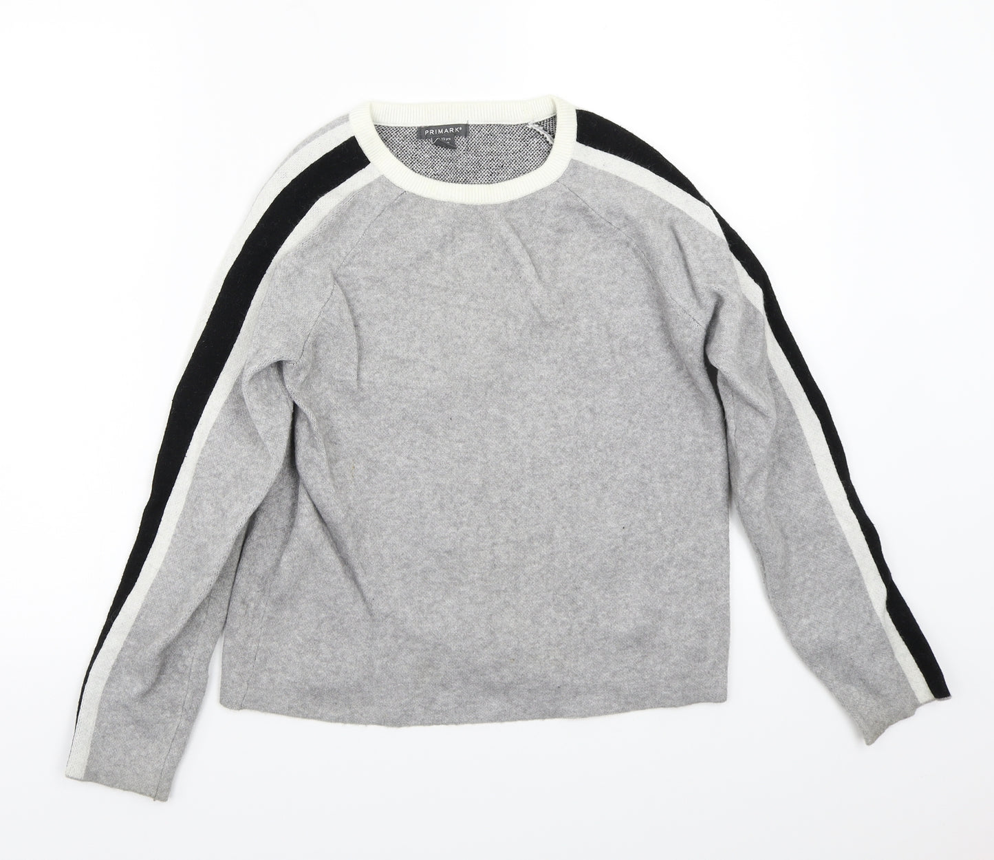 Primark Boys Grey   Pullover Jumper Size 13 Years