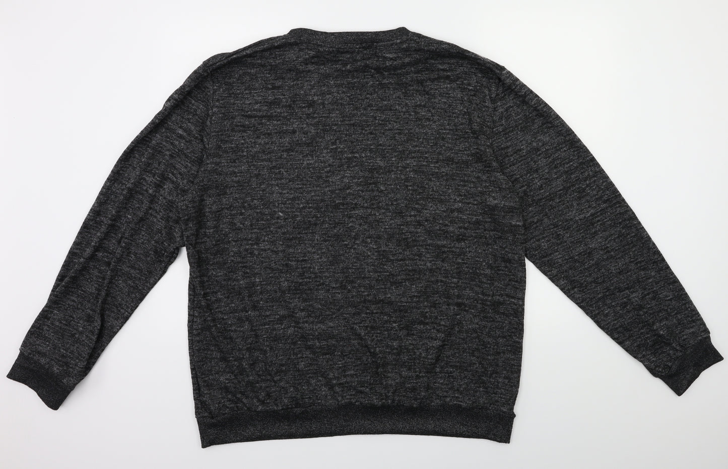 Primark Mens Grey  Knit Pullover Jumper Size XL