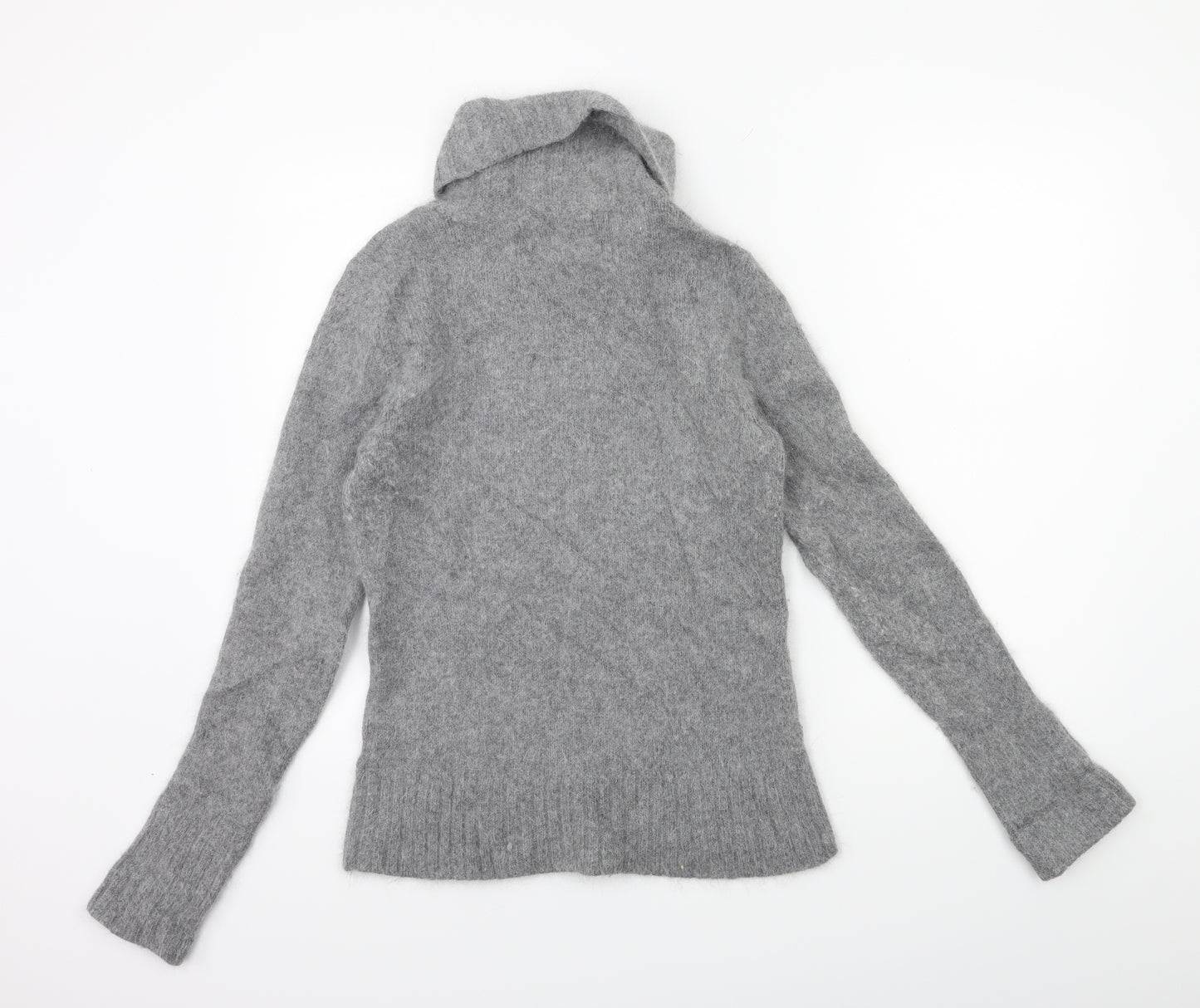 Kaisely Womens Grey  Knit Pullover Jumper Size M