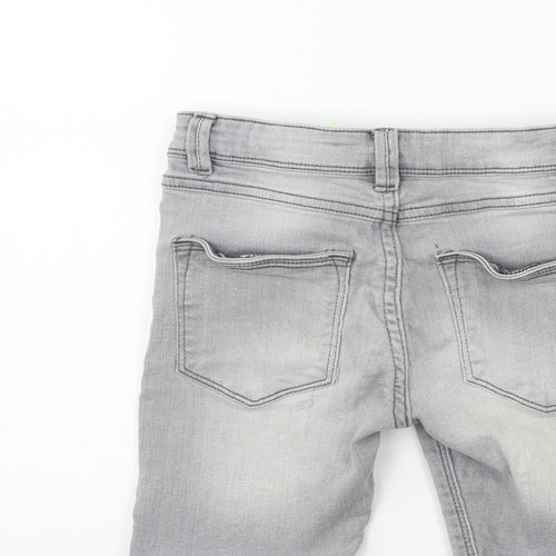 Matalan Boys Grey  Denim Skinny Jeans Size 7 Years