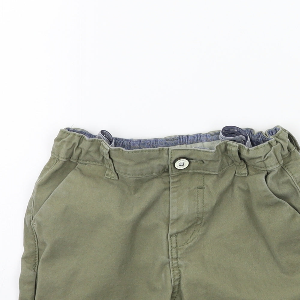 Denim & Co. Boys Green   Chino Trousers Size 6-7 Years