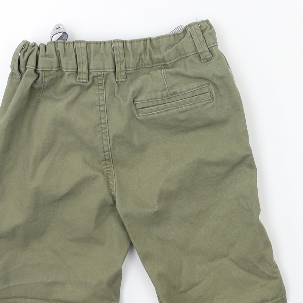 Denim & Co. Boys Green   Chino Trousers Size 6-7 Years