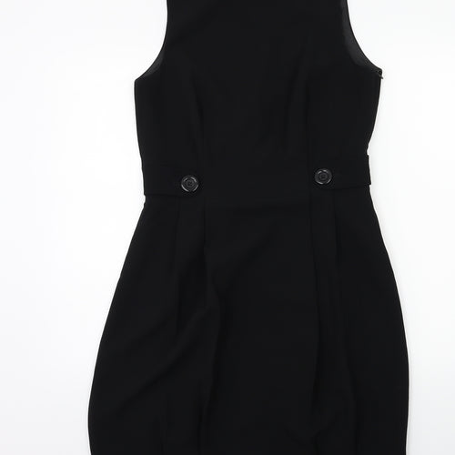 Laura Clement Womens Black   Sheath  Size 12