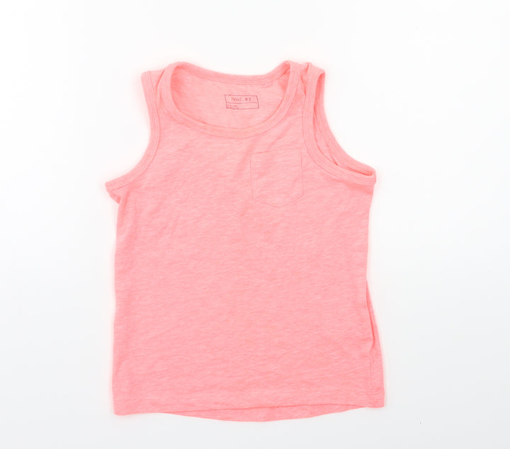 NEXT Boys Pink   Basic Tank Size 4 Years