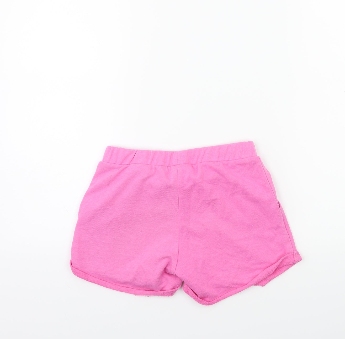 H&M Girls Pink   Sweat Shorts Size 7-8 Years
