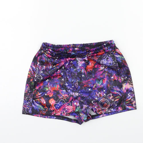 Everlast Girls Purple   Sweat Shorts Size 9-10 Years