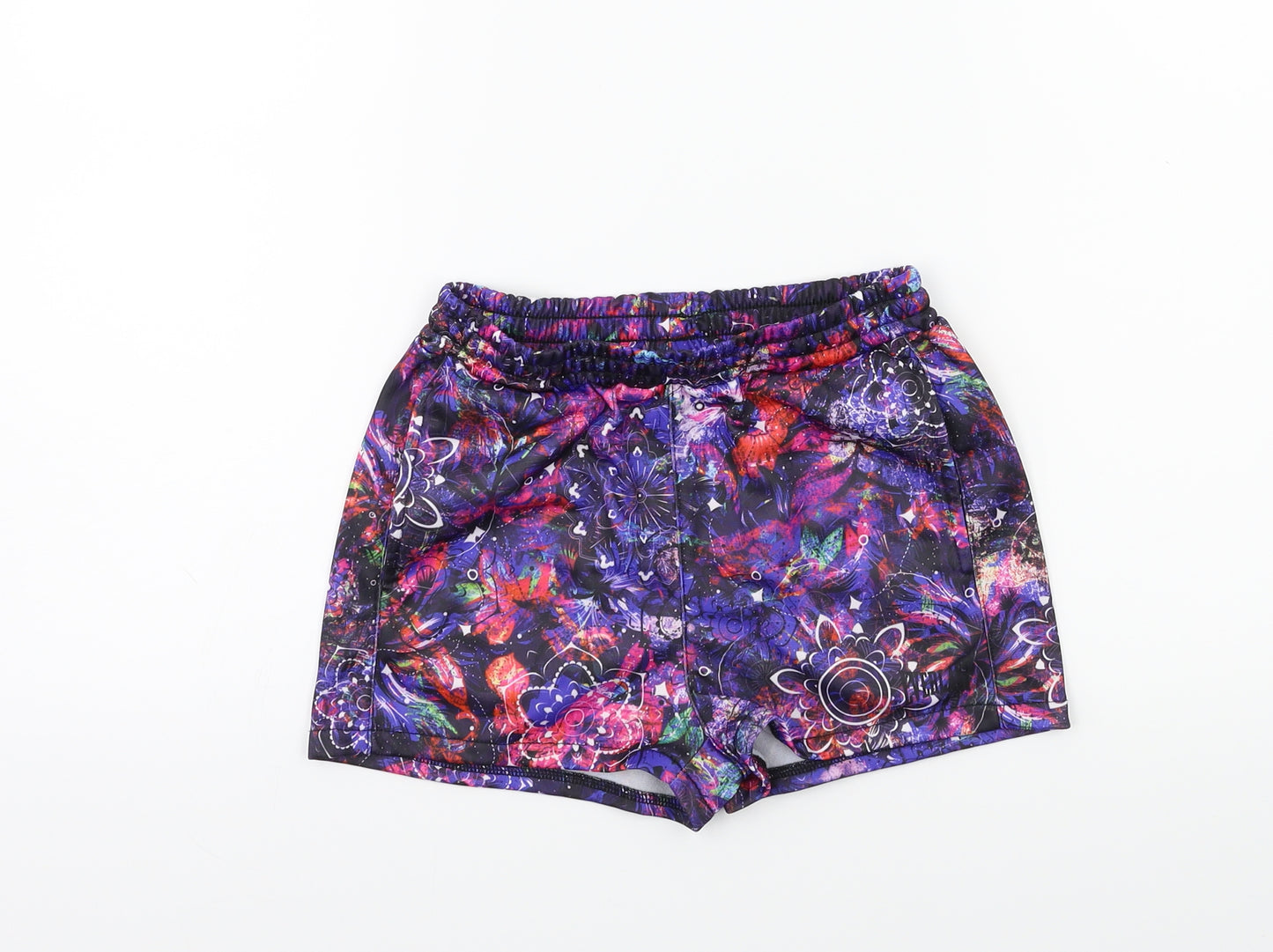 Everlast Girls Purple   Sweat Shorts Size 9-10 Years
