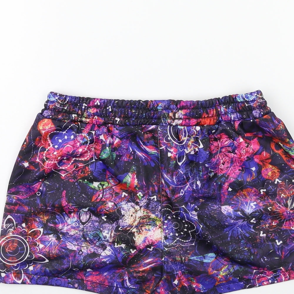 Everlast Girls Purple   Sweat Shorts Size 9-10 Years