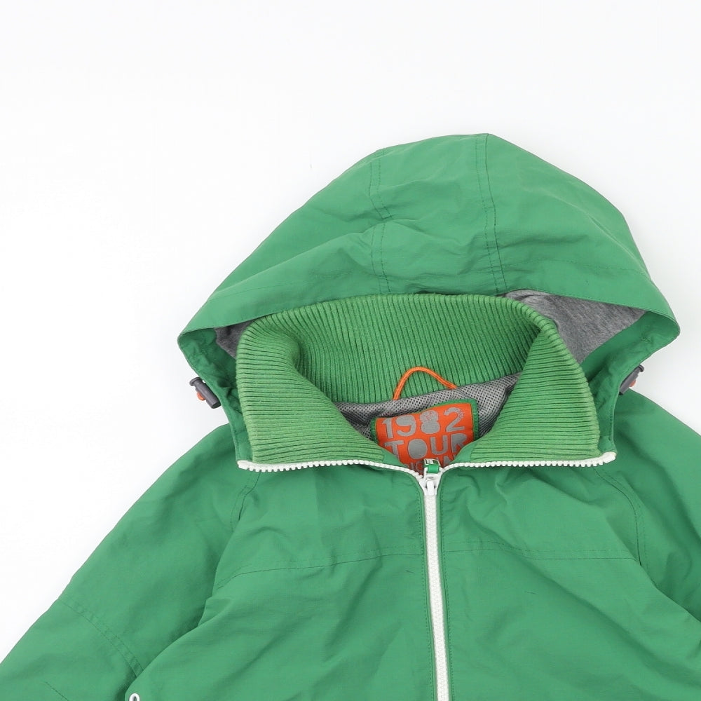 NEXT Boys Green   Rain Coat Coat Size 8 Years