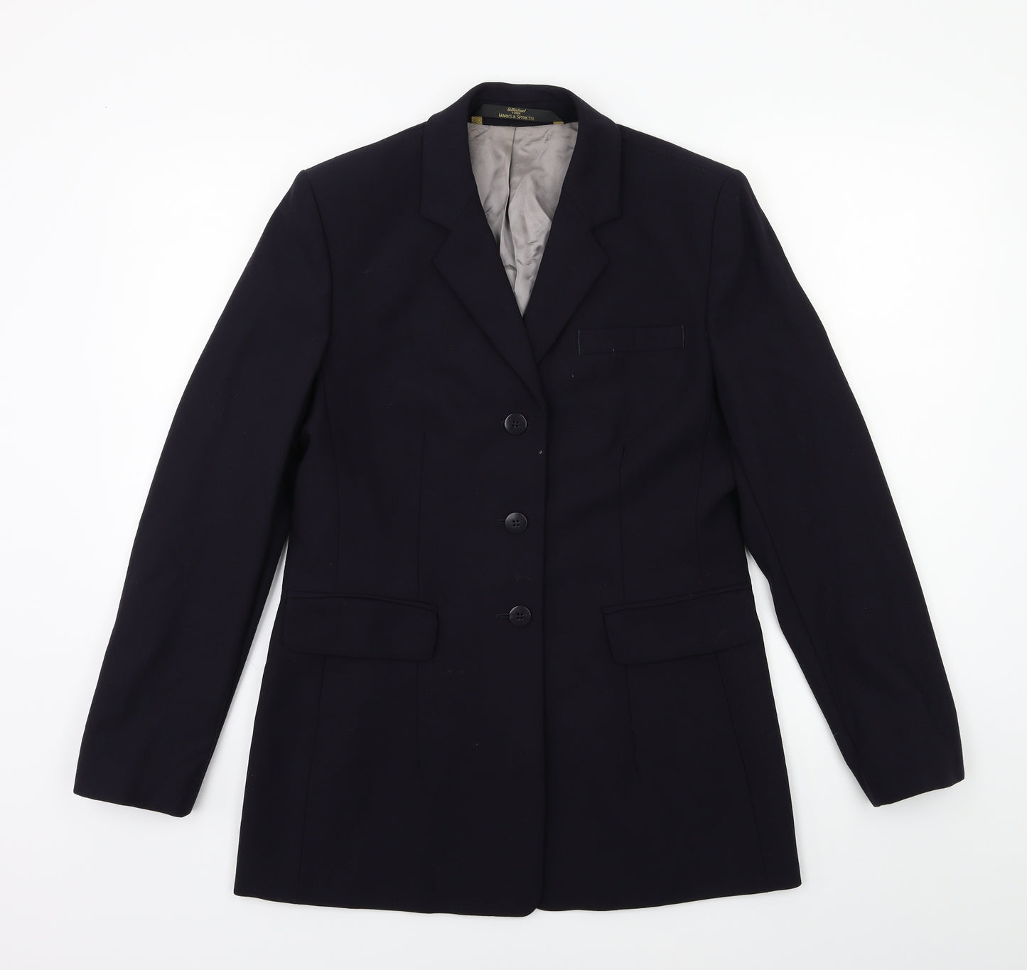Marks and Spencer Womens Blue   Jacket Suit Jacket Size 10