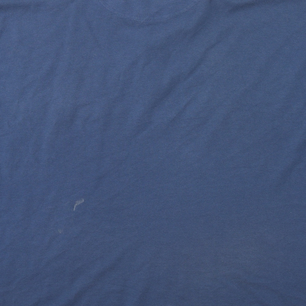 kam casuals Mens Blue    Polo Size 4XL