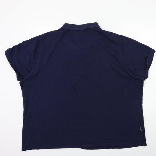 Voi Jeans Mens Blue    Polo Size 3XL