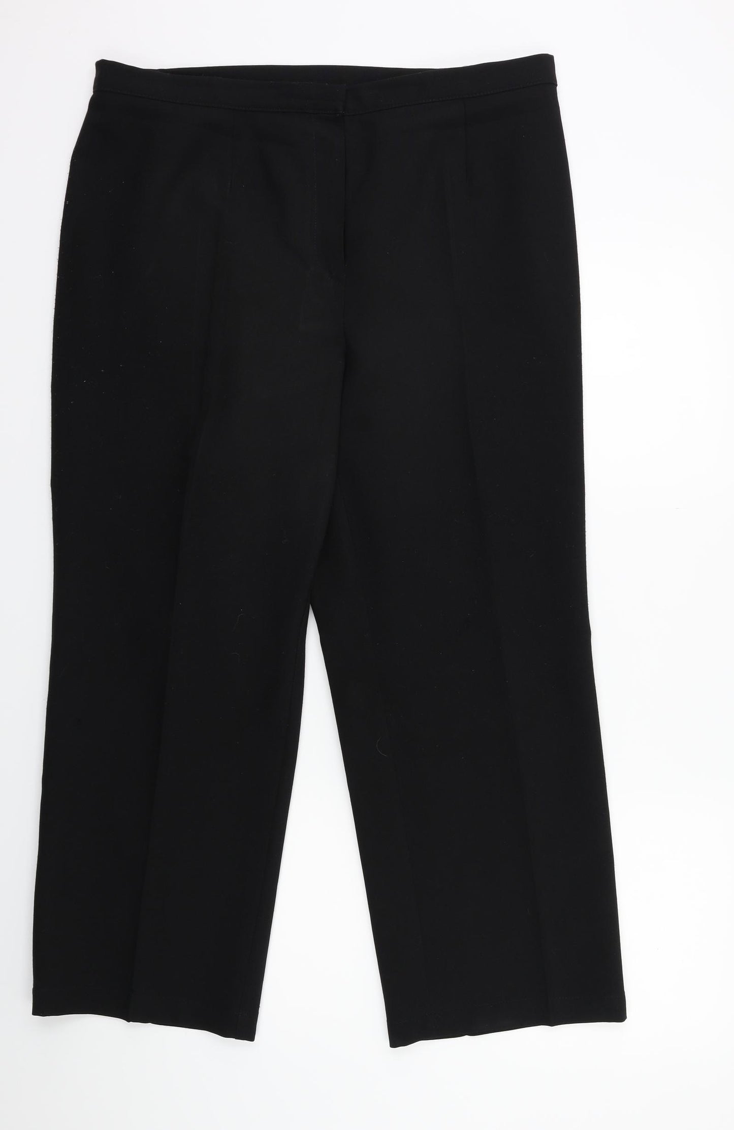 Marks and Spencer Womens Black   Trousers  Size 36 in L28 in