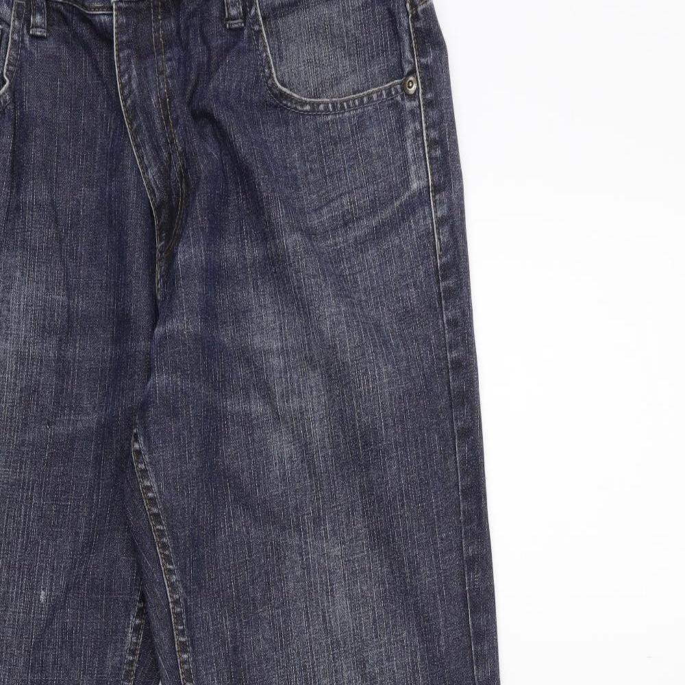 NEXT Mens Blue  Denim Straight Jeans Size 34 in L33 in