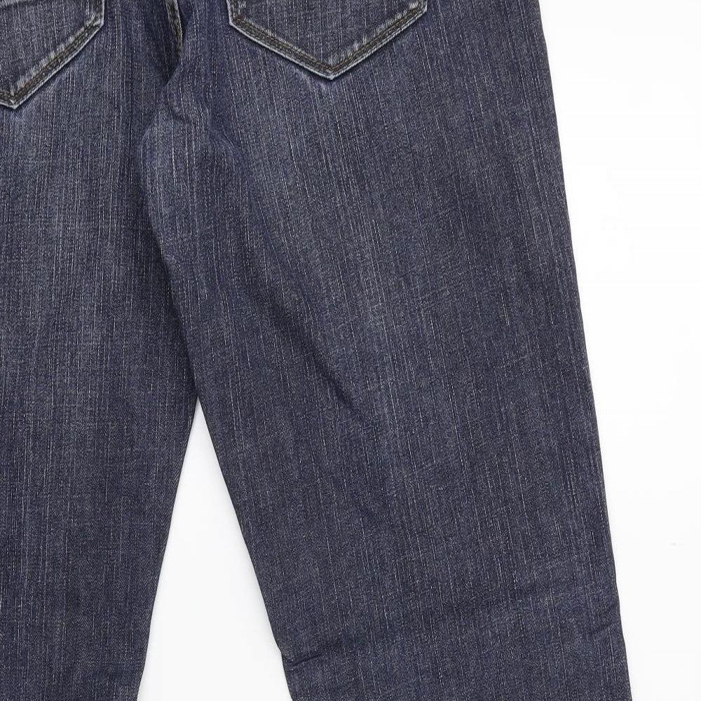NEXT Mens Blue  Denim Straight Jeans Size 34 in L33 in