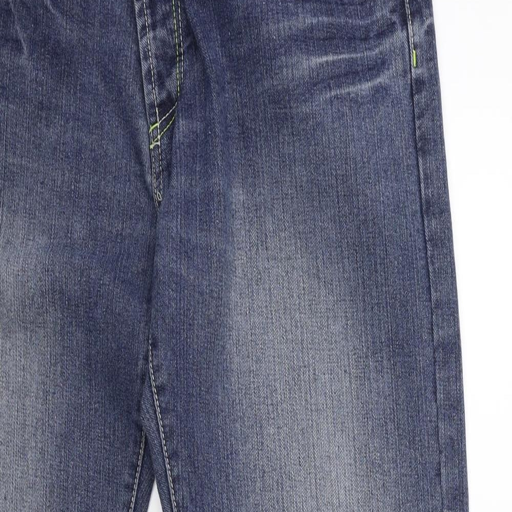 Burton Mens Blue  Denim Straight Jeans Size 34 in L32 in