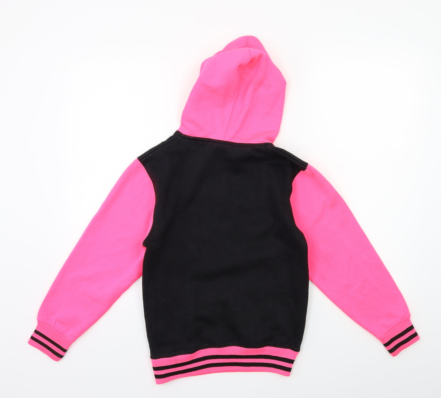 London Girls Black   Pullover Hoodie Size 9 Years