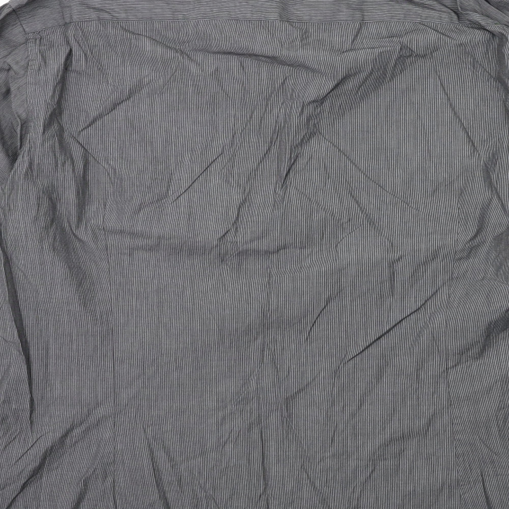 Ted Baker Mens Grey    Dress Shirt Size XL