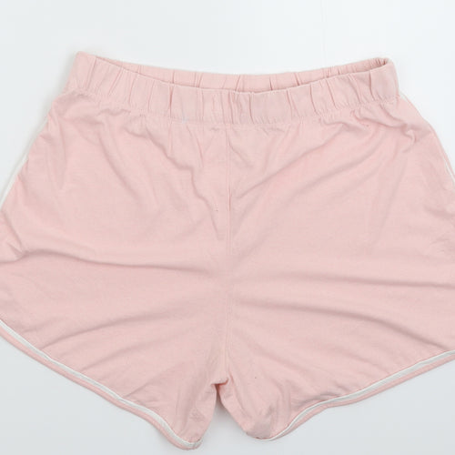 I SAW IT FIRST Womens Beige Solid  Cami Sleep Shorts Size 12