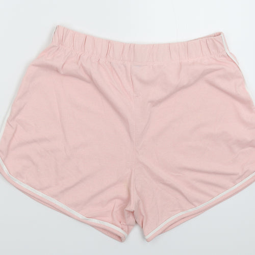 I SAW IT FIRST Womens Beige Solid  Cami Sleep Shorts Size 12