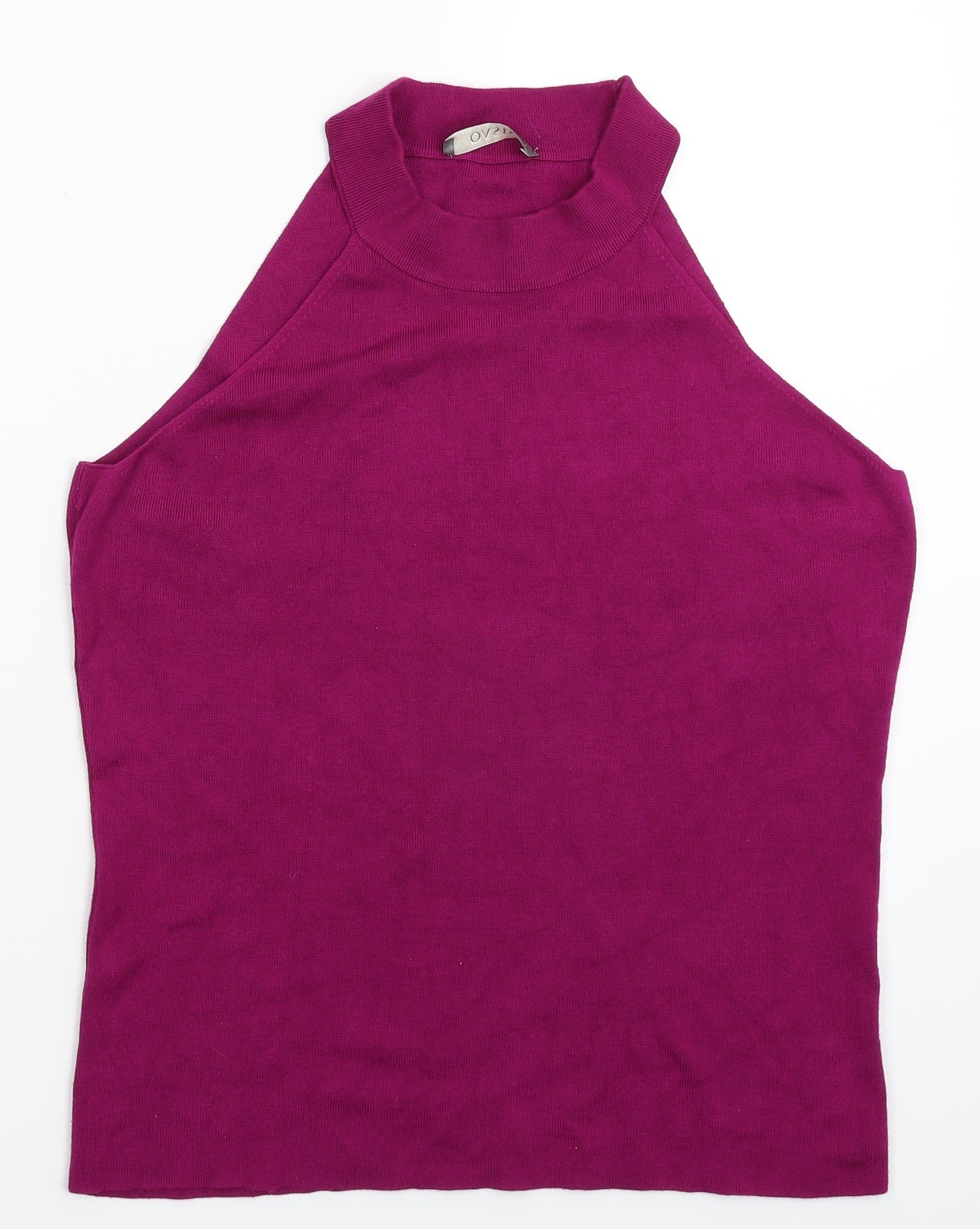 Oasis Womens Purple  Knit Pullover Jumper Size L