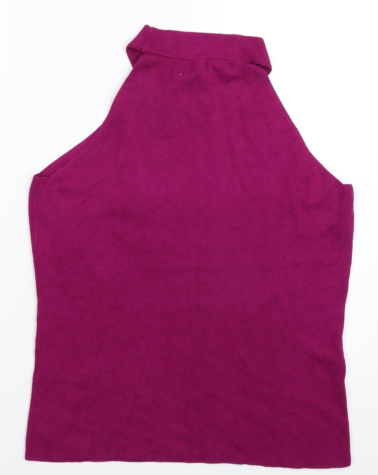 Oasis Womens Purple  Knit Pullover Jumper Size L