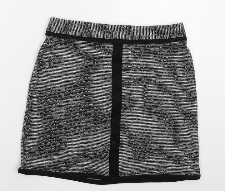 Papaya Womens Grey Mini Skirt Size 10