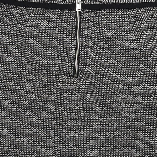 Papaya Womens Grey   Mini Skirt Size 10
