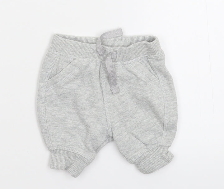 NEXT Baby Grey Jogger Trousers Size Newborn