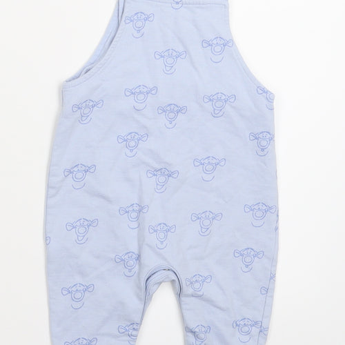 Disney Baby Blue   Babygrow One-Piece Size 3-6 Months  - Winnie The Pooh