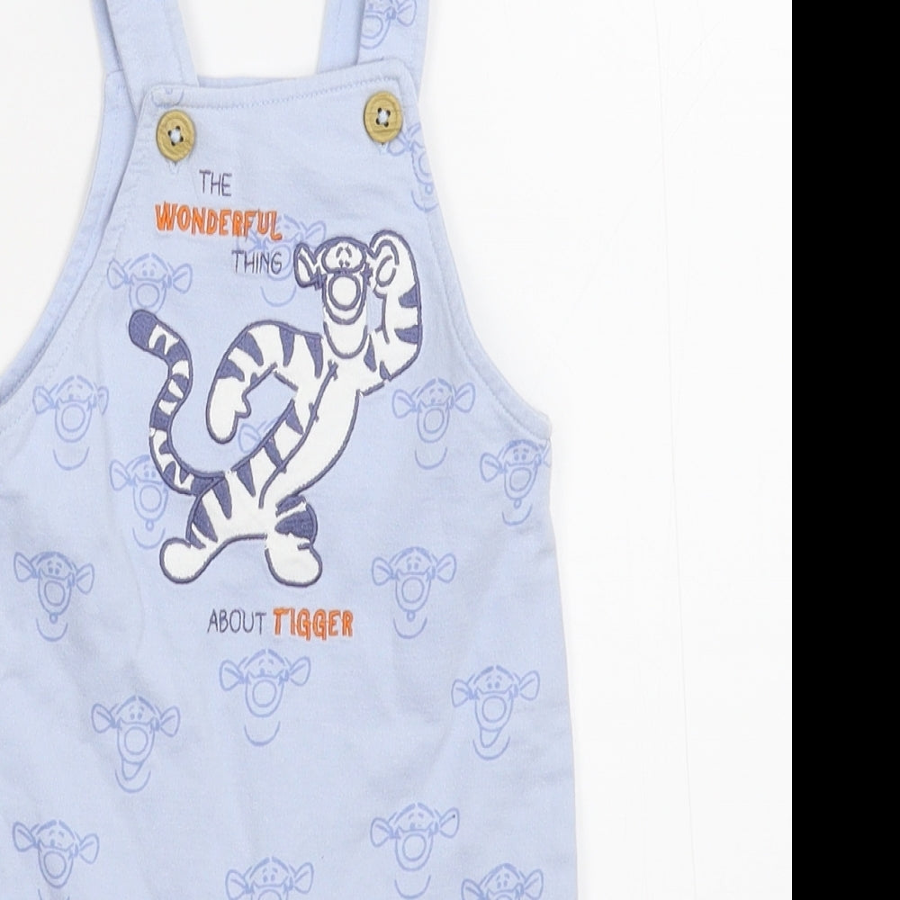Disney Baby Blue   Babygrow One-Piece Size 3-6 Months  - Winnie The Pooh